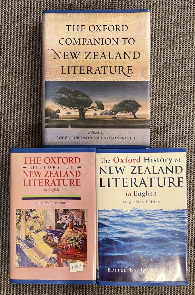 Three NZ Literature Reference Volumes Image 1++