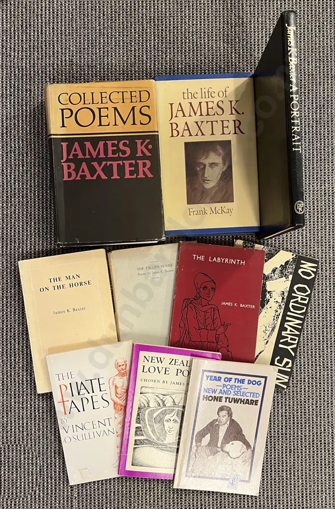 Quantity of Mostly NZ Poetical Reference Volumes Image 1++