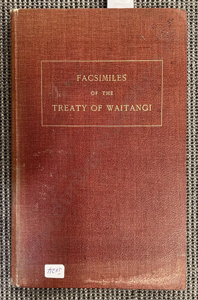 Facsimiles of the Treaty of Waitangi Image 1++