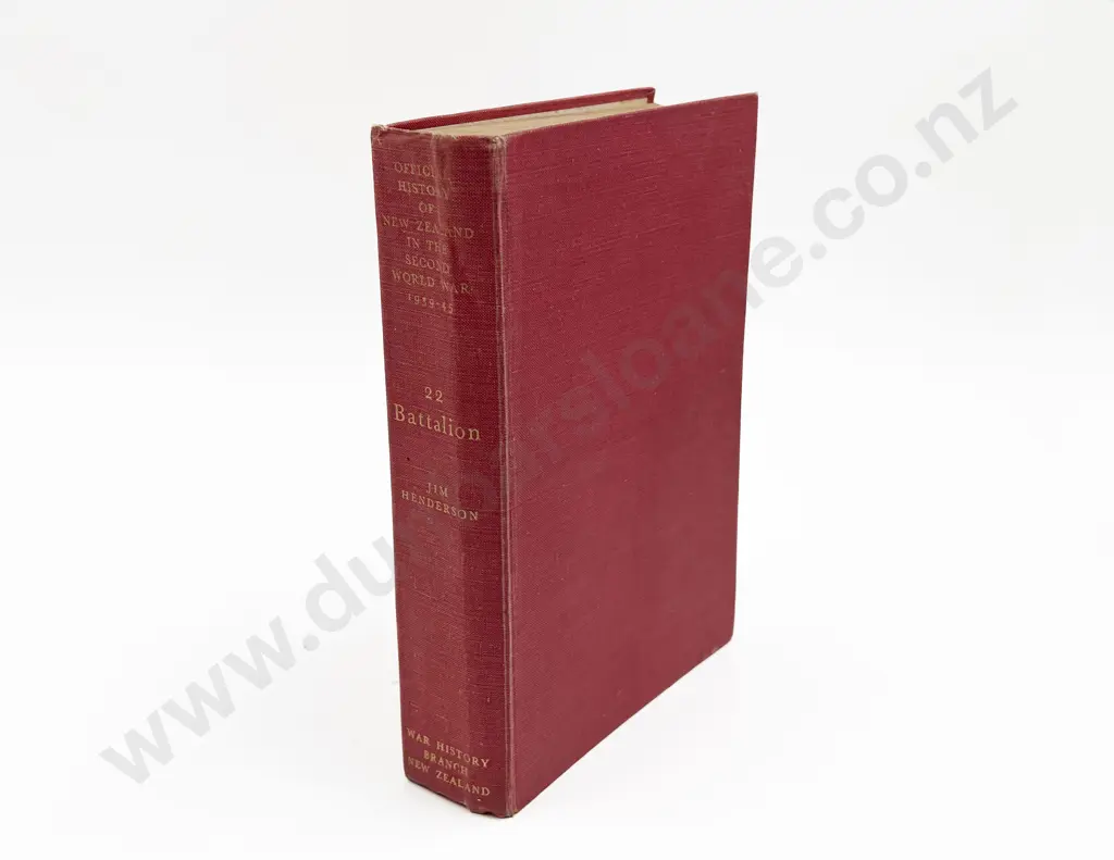 Official History of NZ in the Second World War - Jim Henderson Image 1++