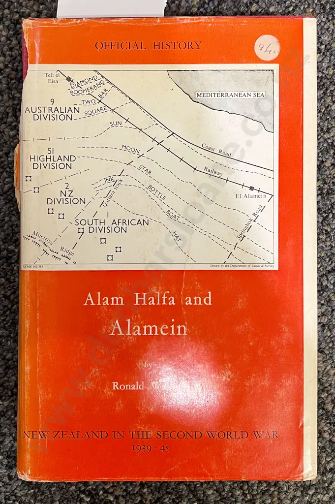 Official History of NZ in the Second World War - Ronald Walker Image 1++