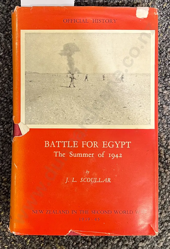 Official History of NZ in the Second World War - J.L. Scoullar Image 1++