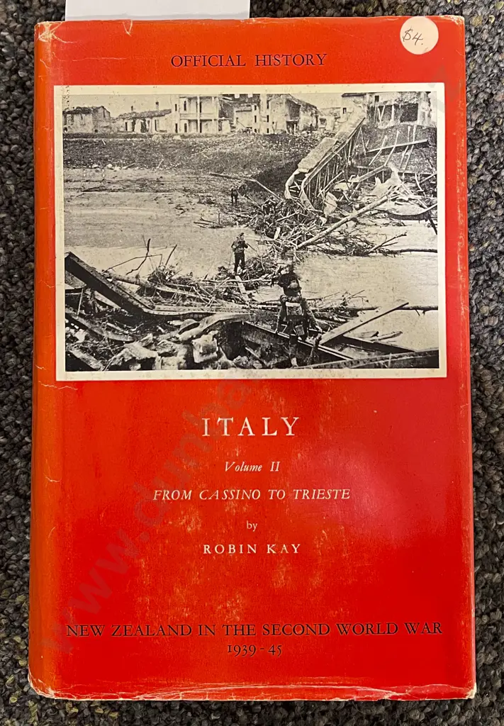 Official History of NZ in the Second World War - Robin Kay Image 1++