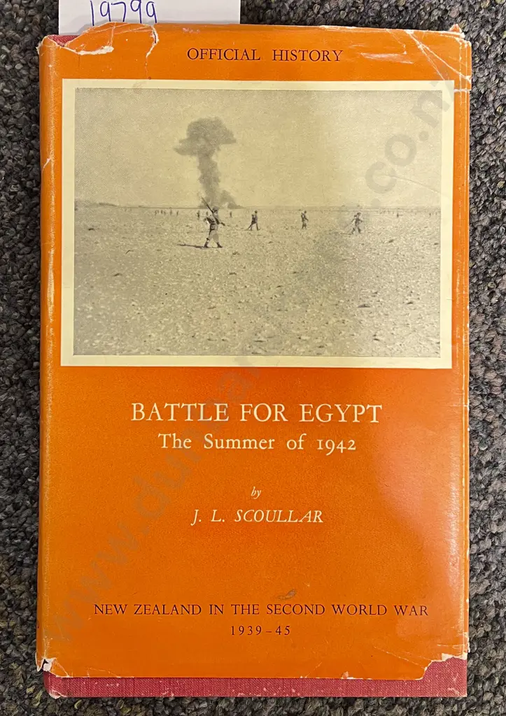 Official History of NZ in the Second World War - J.L. Scoullal Image 1++
