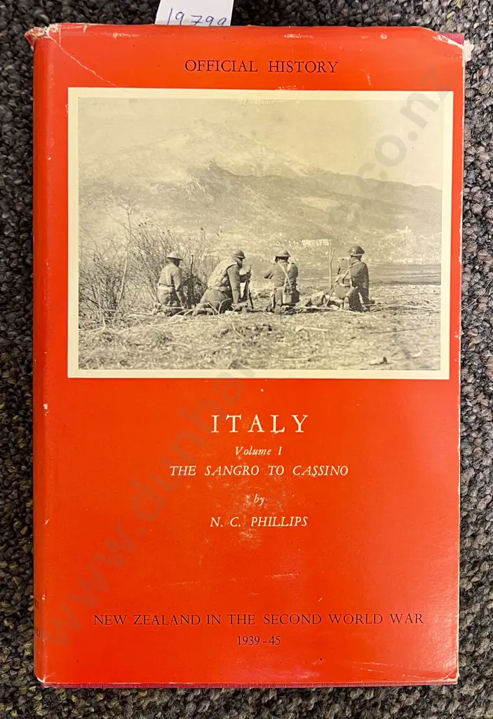 Official History of NZ in the Second World War - N.C. Phillips Image 1++
