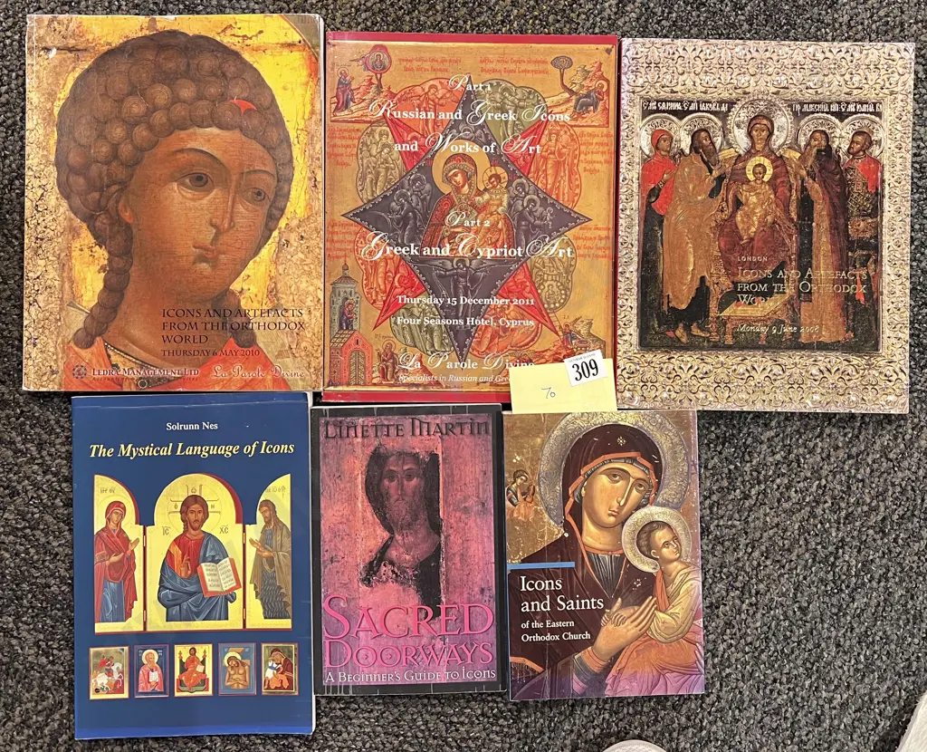 Six Assorted Iconography Reference Volumes Image 1++