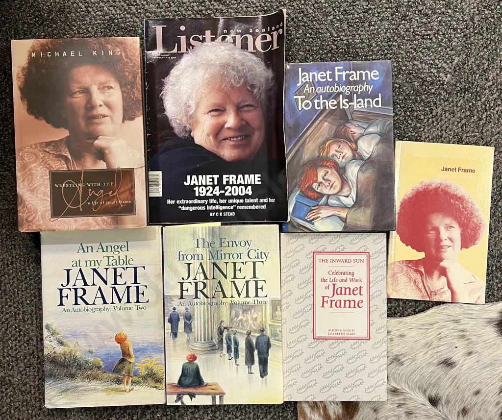 Seven Assorted Janet Frame Reference Volumes Image 1++