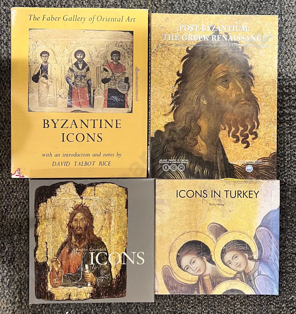 Four Assorted Volumes Including Iconography Reference Image 1++
