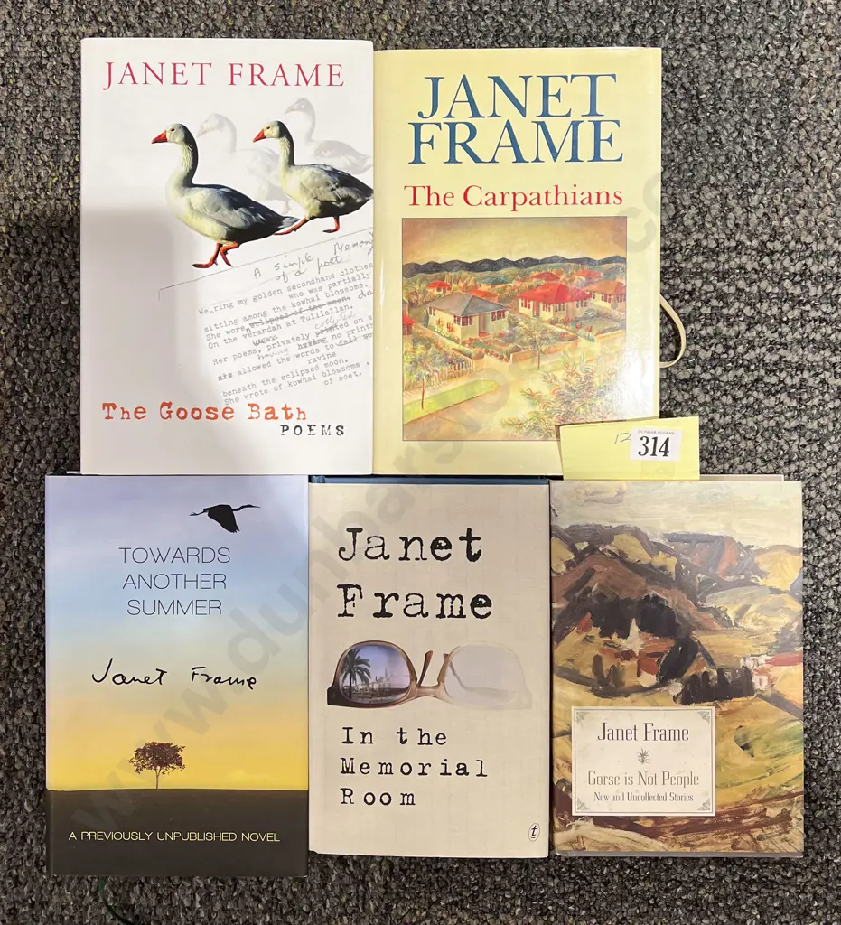 Five Assorted Janet Frame Volumes Image 1++