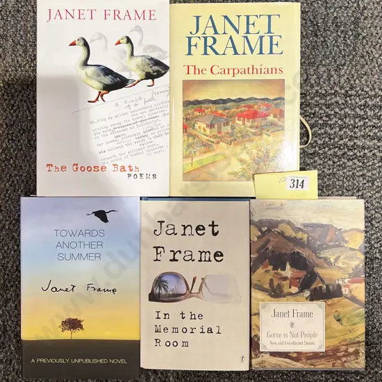 Five Assorted Janet Frame Volumes