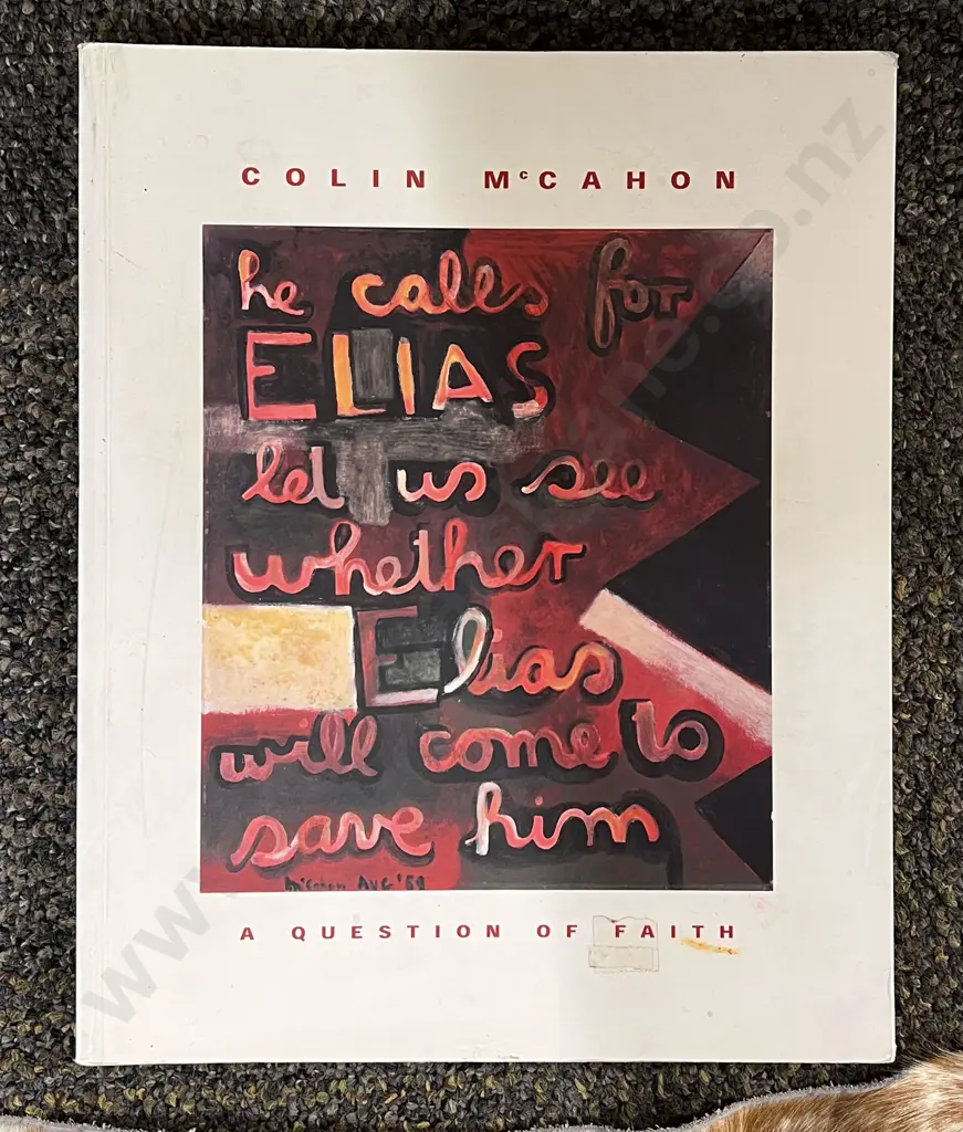 Colin McCahon "A Question of Faith" Image 1++