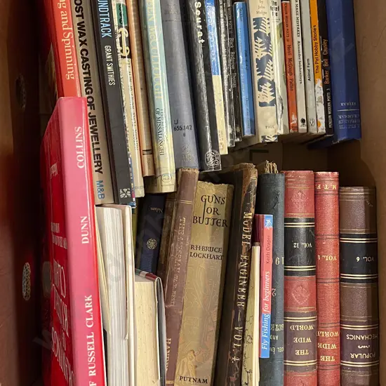 Box of Assorted Books