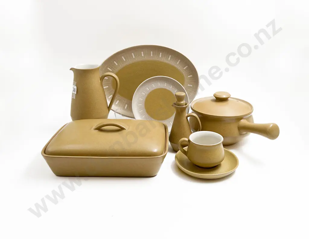 Seventy Eight Pieces of Denby Stoneware Image 1++