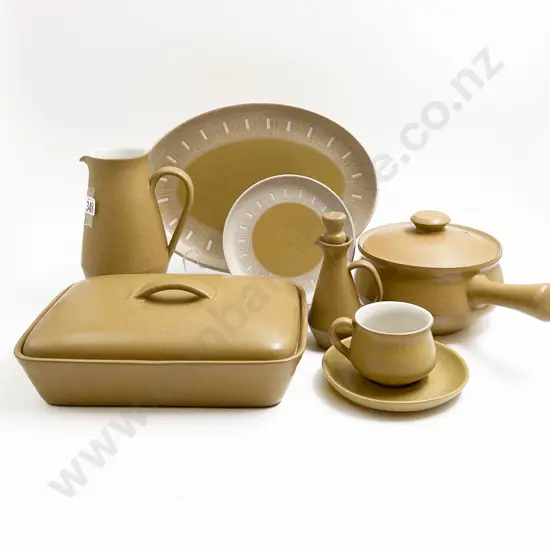 Seventy Eight Pieces of Denby Stoneware