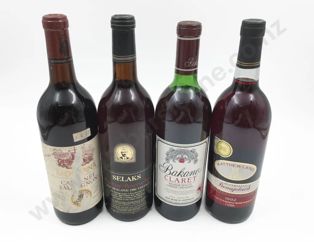 Seven Various Bottles of Wine Image 1++