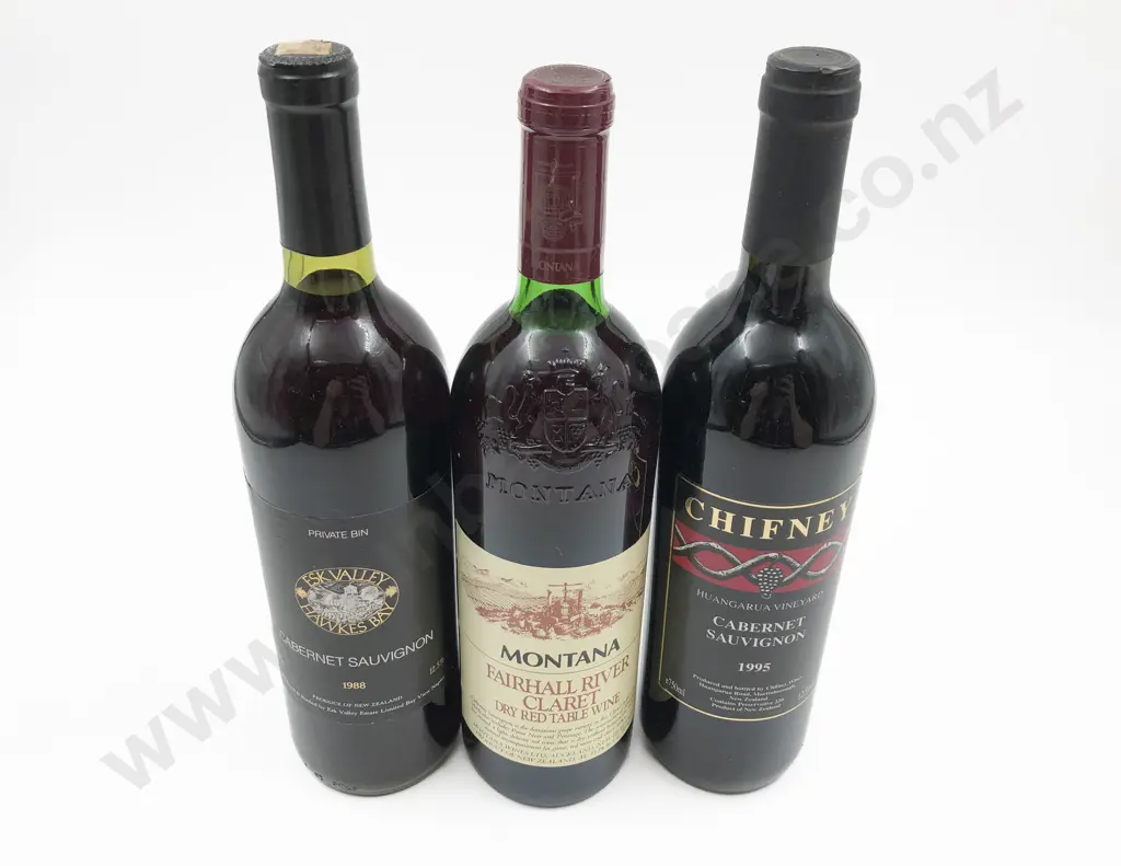 Seven Various Bottles of Wine Including Bulgarian Vintage Image 1++