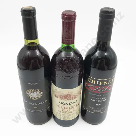 Seven Various Bottles of Wine Including Bulgarian Vintage