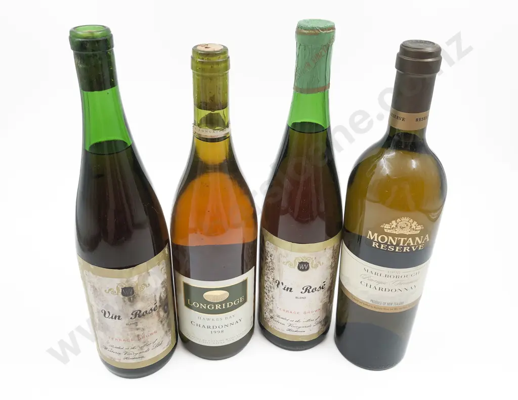 Six Various Bottles of Wine Including Two Smaller Image 1++