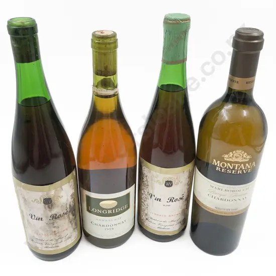 Six Various Bottles of Wine Including Two Smaller