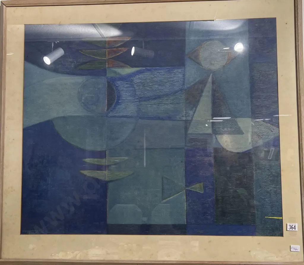Lewis Martinez Pedro - "Espacio Azul" - Print Image 1++