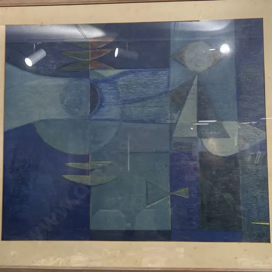 Lewis Martinez Pedro - "Espacio Azul" - Print