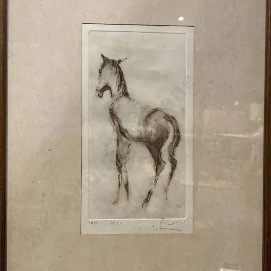 Judith Yellin-Ginat - "Donkey" Ltd. Ed. Print 5/30