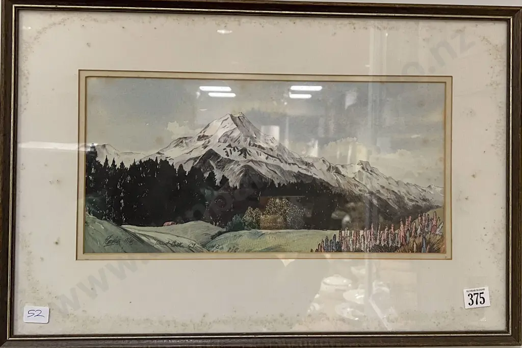 P. Leitch - Mount Cook - Ltd. Ed. Print Image 1++