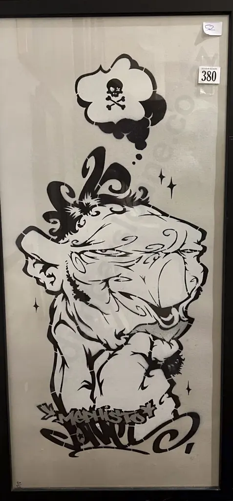 Mephisto - Graffiti - Ltd. Ed. Print Image 1++
