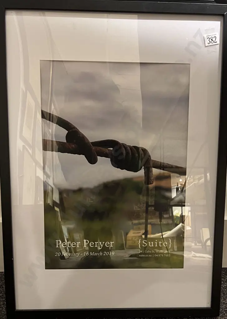 Peter Peryer - Suite Exhibition Poster Image 1++