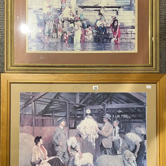 Two Large Framed Prints