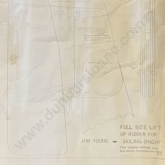 Assorted Vintage Ship Plans