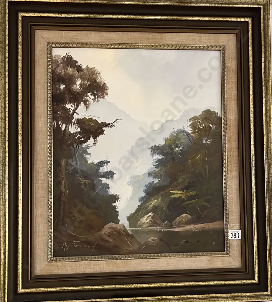 Roy Sefton - River Landscape - Oil on Board Image 1++