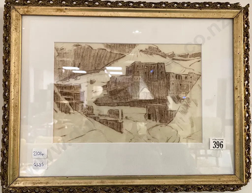 John Weeks - Morocco - Sketch on Paper Image 1++