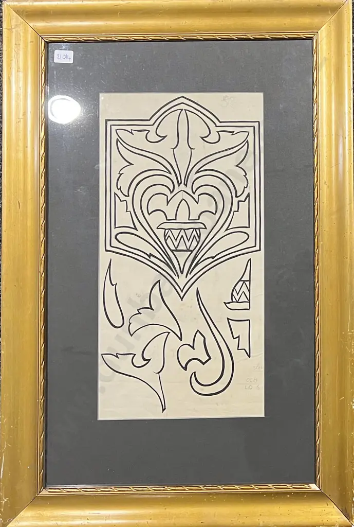John Weeks - Study for Carving Image 1++