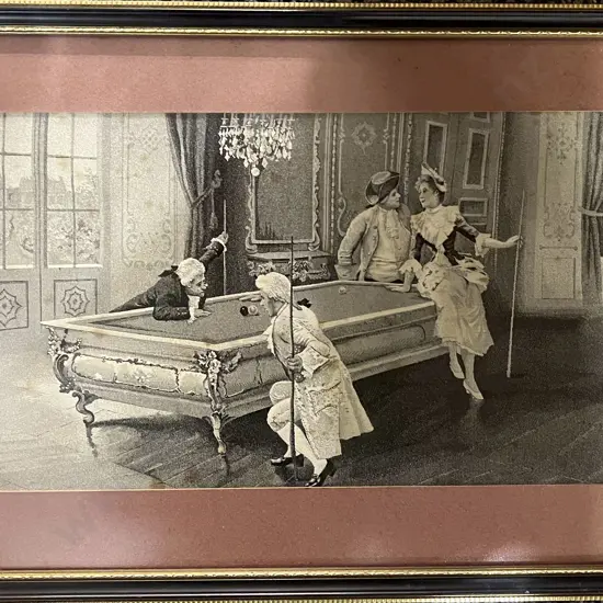 D.A. Perez - Vintage Print on Silk