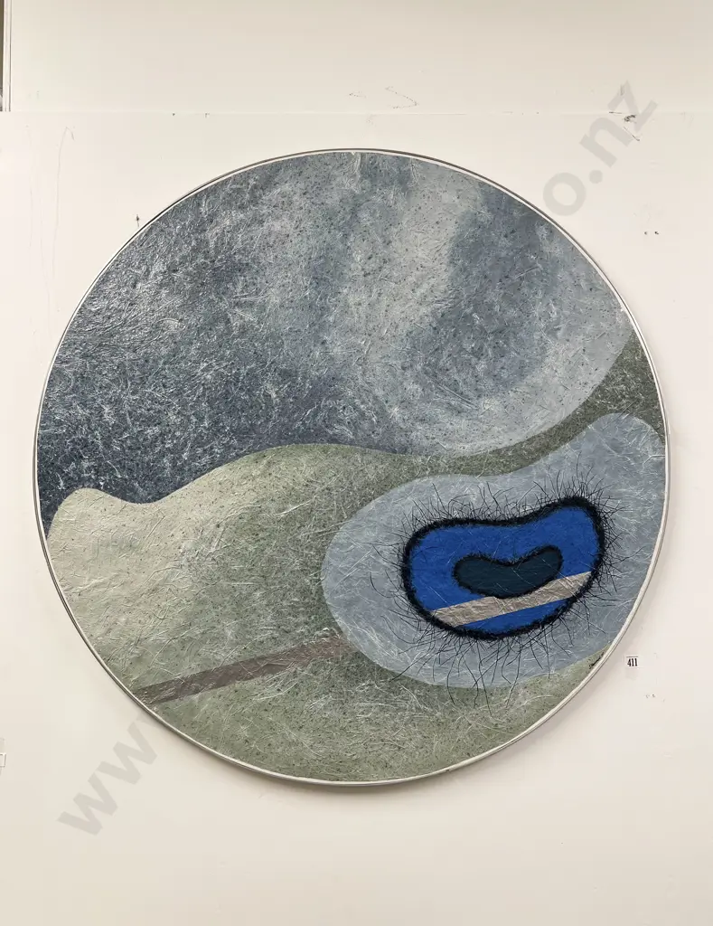 J. Harcourt - Eight Kilo Amoeba - Acrylic on Flax Paper Image 1++