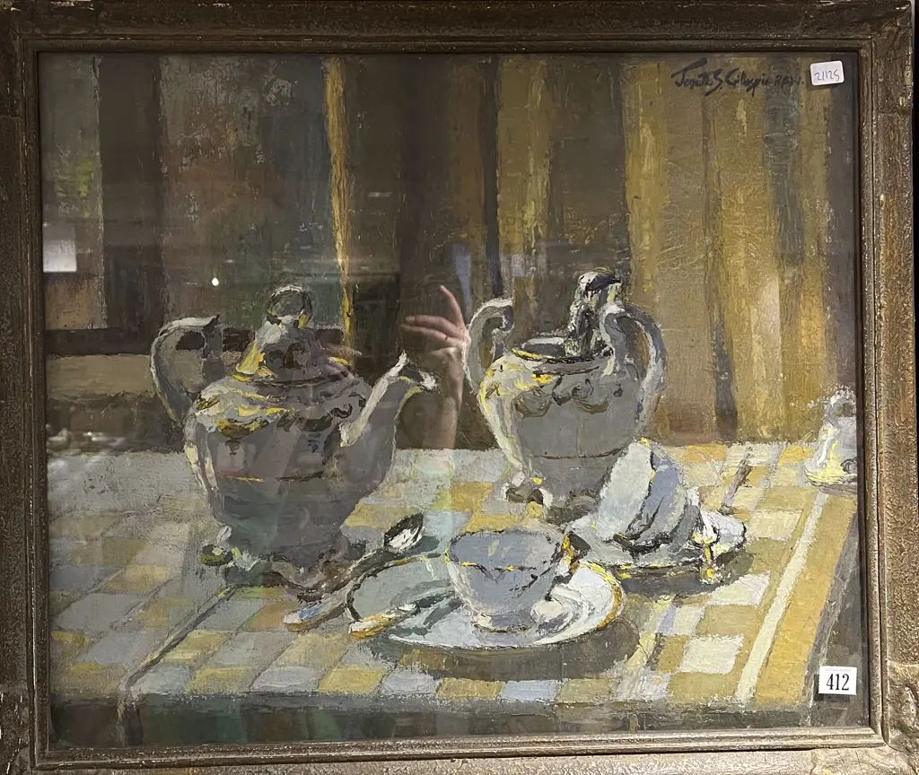 Janetta Susan Gillespie - (Scottish 1876-1956) Oil Still Life Image 1++