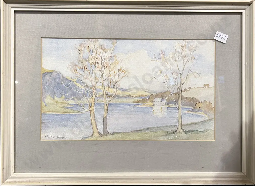 Three Assorted Framed Watercolours Image 1++