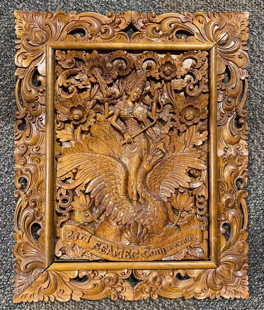 Carved Balinese Relief Carving Image 1++