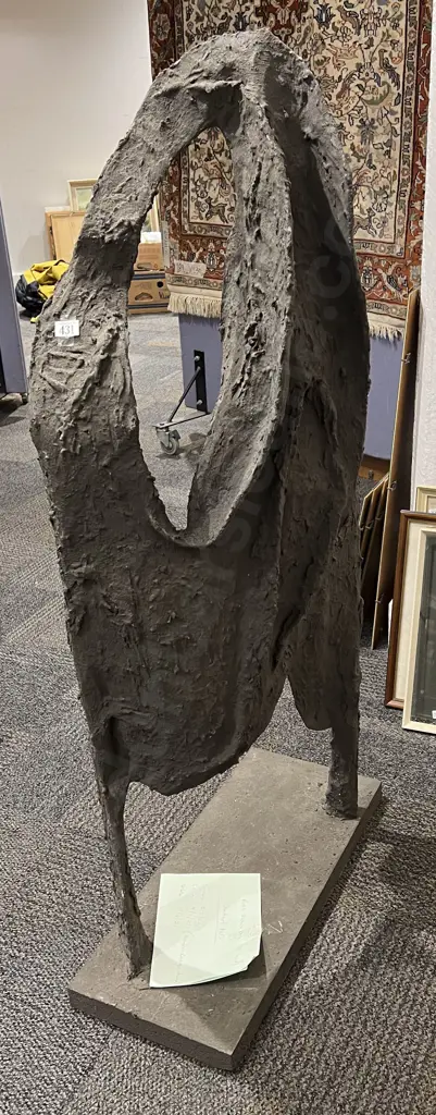 Paper Mache Abstract Sculpture Image 1++