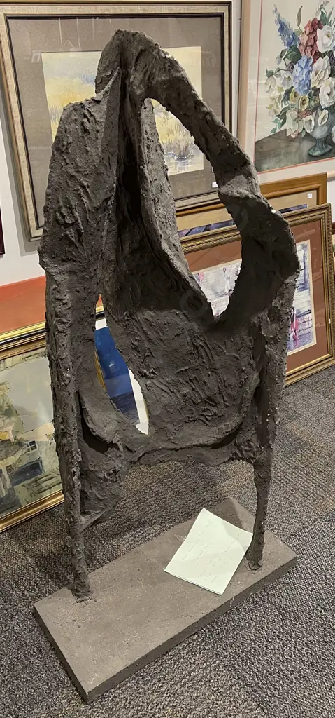 Paper Mache Abstract Sculpture Image 1++