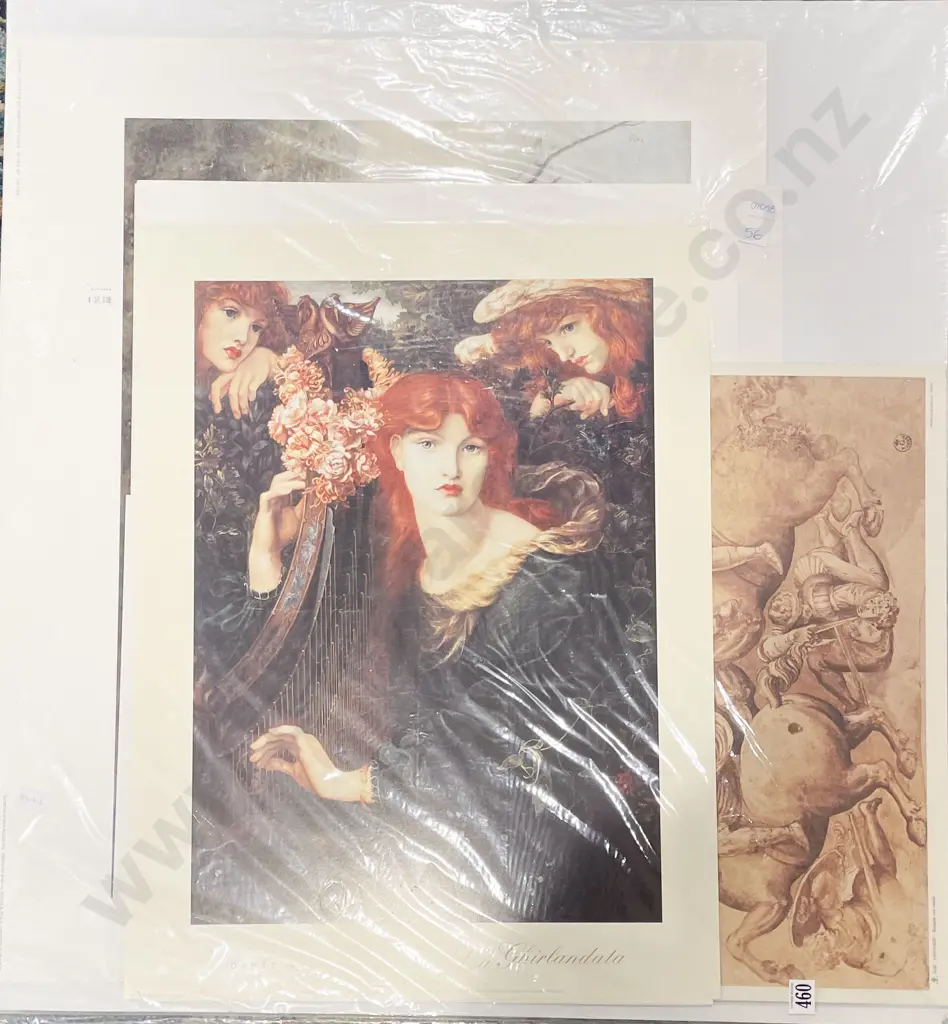 Twelve Assorted Prints (unframed) Image 1++