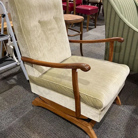 Button Back Armchair
