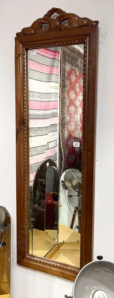 Framed Rectangular Wall Mirror Image 1++