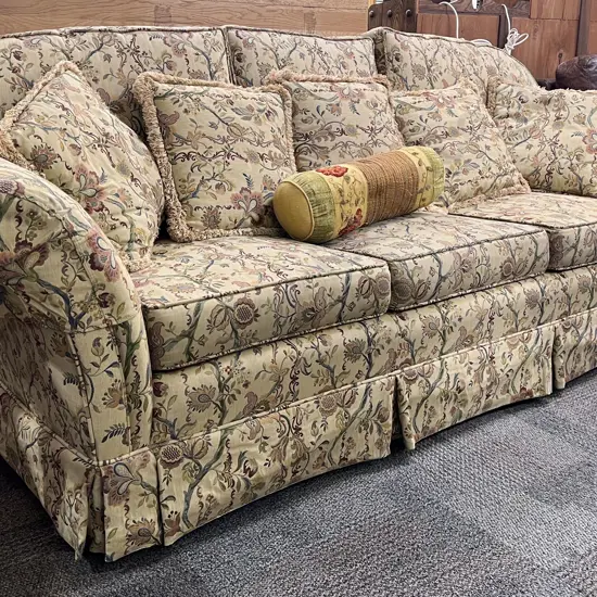 Upholstered Three Seater Sofa