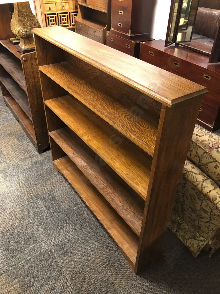 Oak Bookcase Image 1++