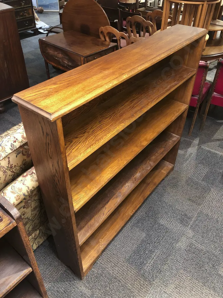 Oak Bookcase Image 1++