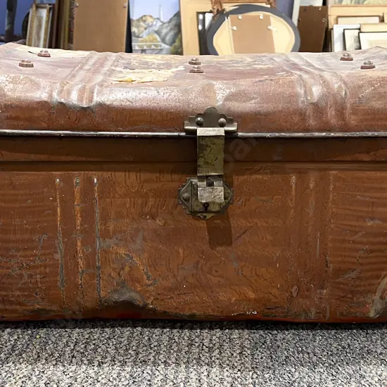 Two Vintage Metal Cases