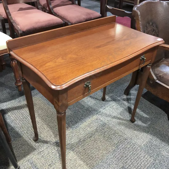 Mahogany Single Drawer Telephone Table