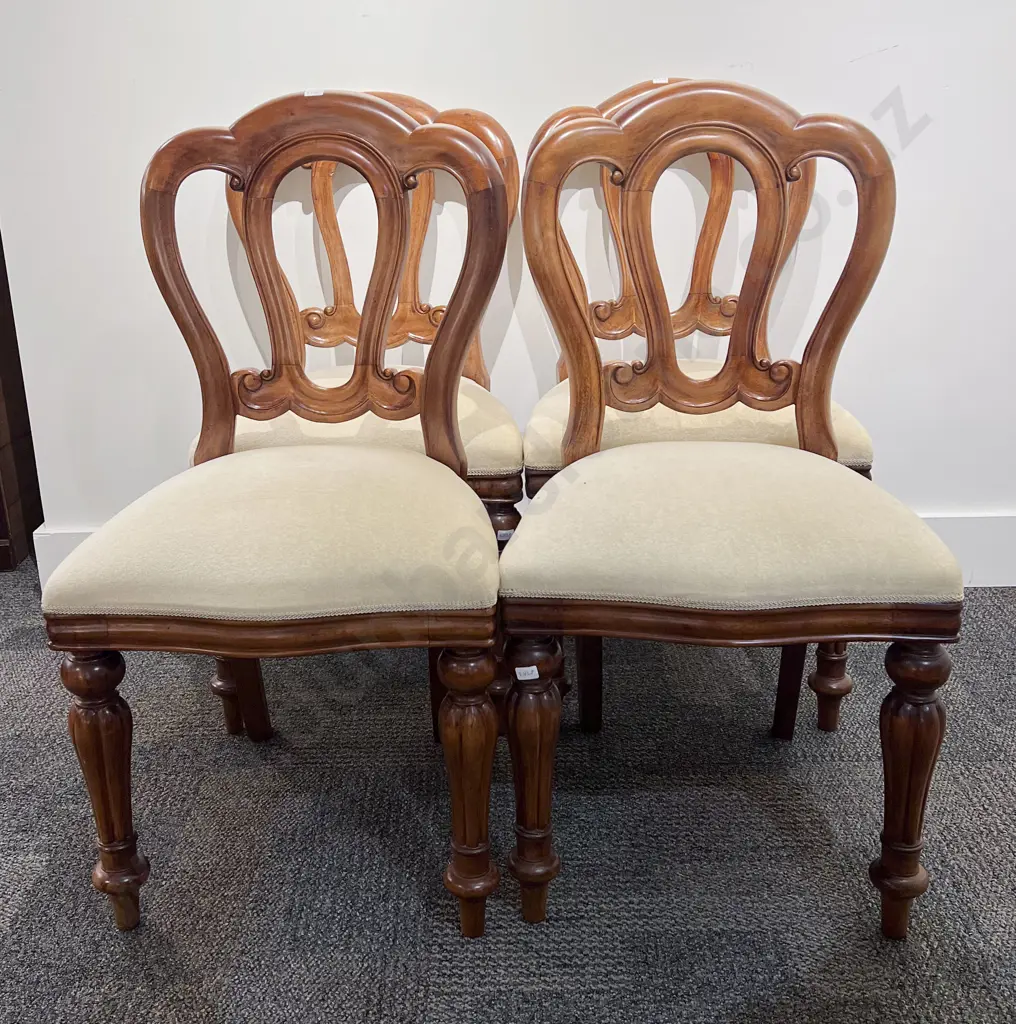 Four Reproduction Dining Chairs Image 1++